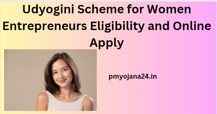 Udyogini Scheme for Women Entrepreneurs